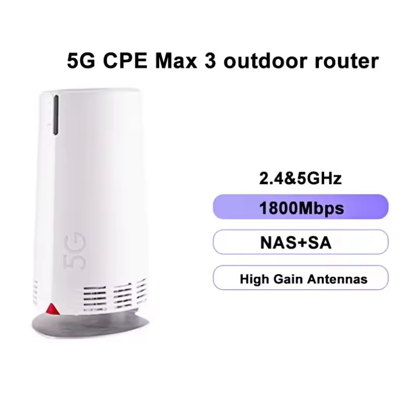 5G CPE Max 3 Outdoor Router CPE Mesh Wifi 6 NSA+SA With Antenna Gain Support RJ45 Sim Card Slot 5g Wifi Extender Router Wireless WIFI - Image 3