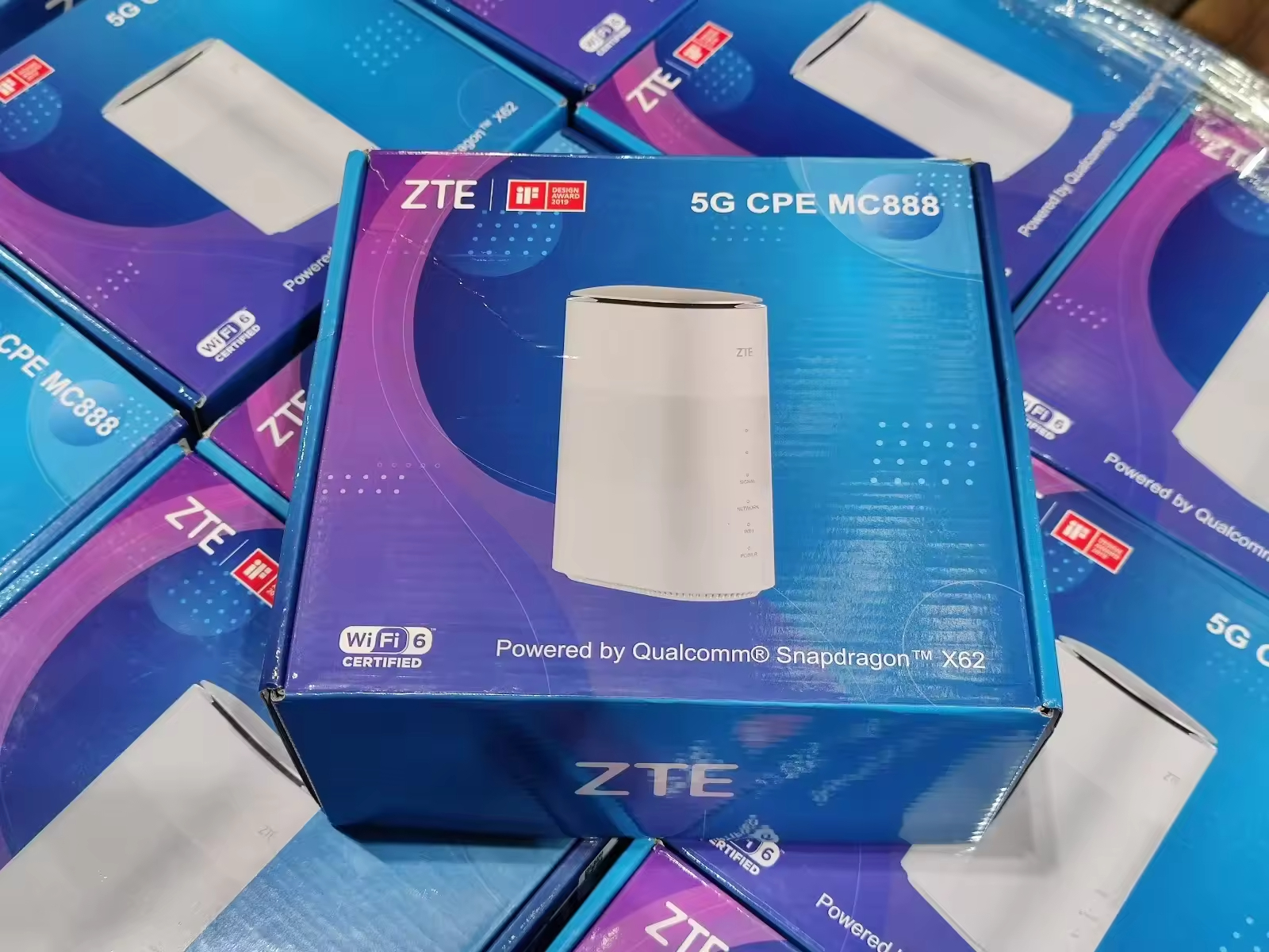 ZTE 5G Home CPE MC888 3600mbps Wi-Fi 6 AX3600 Sim Router Unlocked NFC 5G Mesh Router Sim Card With RJ11 NFC - Image 3