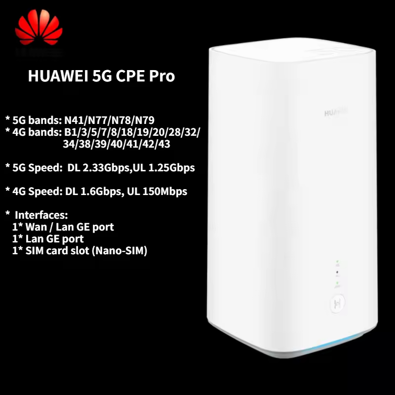 Huawei 5G Hotspot H112-372 Modem Wifi 5G CPE Router H112-370 5g Mobile Wifi Router Double Band 5g Wifi Sim Card Slot - Image 5