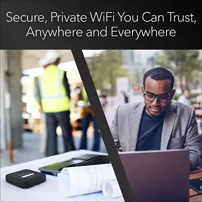 Netgear M6 Pro 5G WiFi 6E Mobile Hotspot Router Portable Business Companion for Fast Secure Connections up to 8Gbps Outdoor VoIP Router Unlocked - Image 6