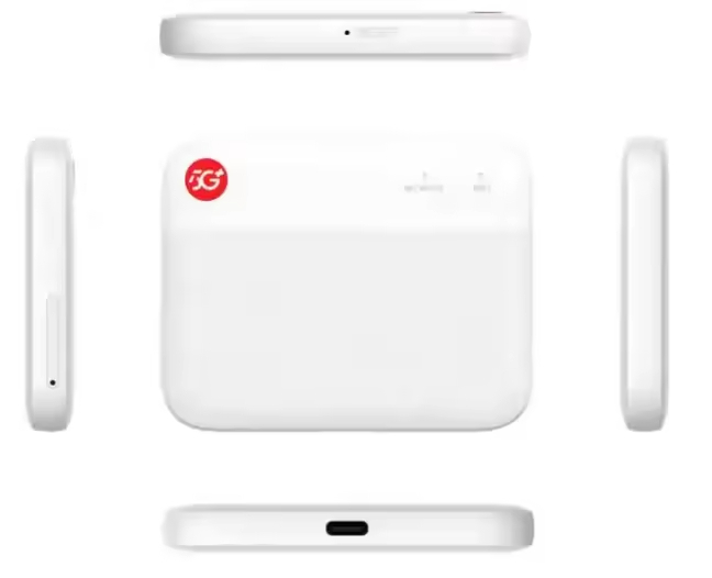 ZTE F50 5G Router Pocket 1.6Gbps SA/NSA 5G Mobile Hotspot / ZTE 5G Mobile Wi-Fi Router F50 WiFi Battery Free USB Plug & Play Pocket Hotspot