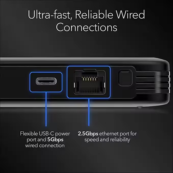 Netgear M6 Pro 5G WiFi 6E Mobile Hotspot Router Portable Business Companion for Fast Secure Connections up to 8Gbps Outdoor VoIP Router Unlocked - Image 5