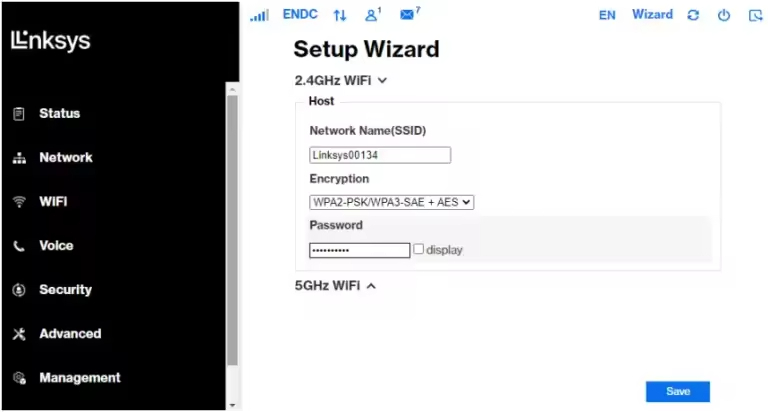 Linksys FGW5500 5G WiFi 6 AX5400 Router Qualcomm SDX62 Supports 5G Network CA Home Used - Image 5
