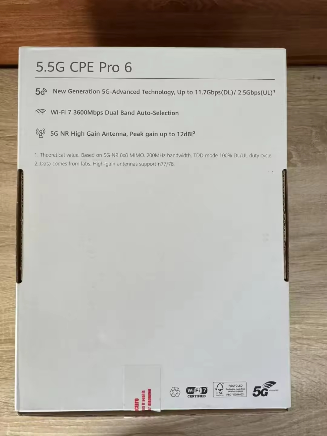 NEW Wireless Router Wi Fi H165-383 5G CPE PRO 5 Dual Band Gigabit WiFi 7 5.5G CPE PRO 5g Cpe Wifi Router With Sim Card Slot - Image 6