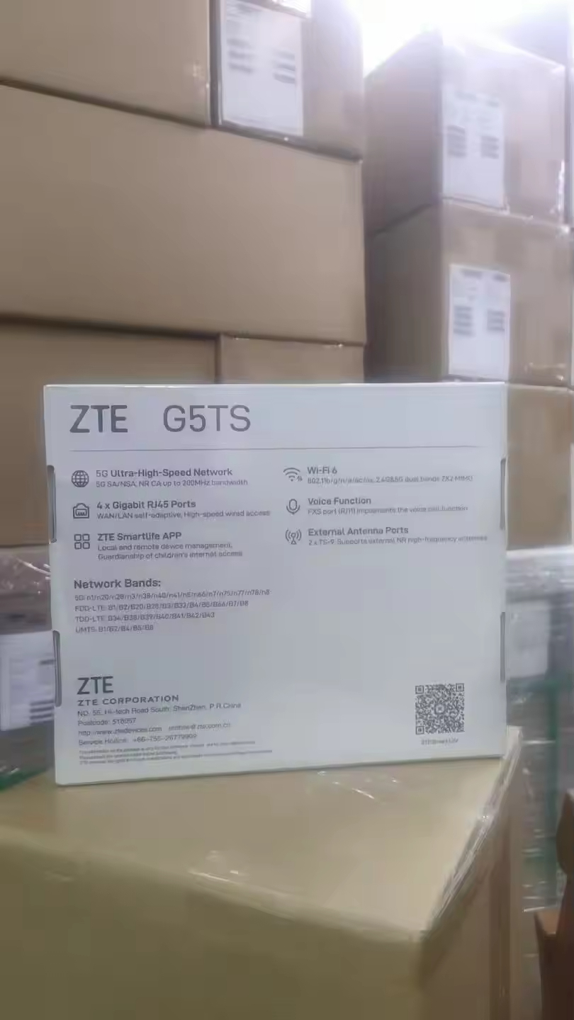 ZTE G5TS 5G Router Modem 5G Wireless Router Indoor WiFi CPE Router 4G Wifi Gateway Router with 64 WiFi Users - Image 12