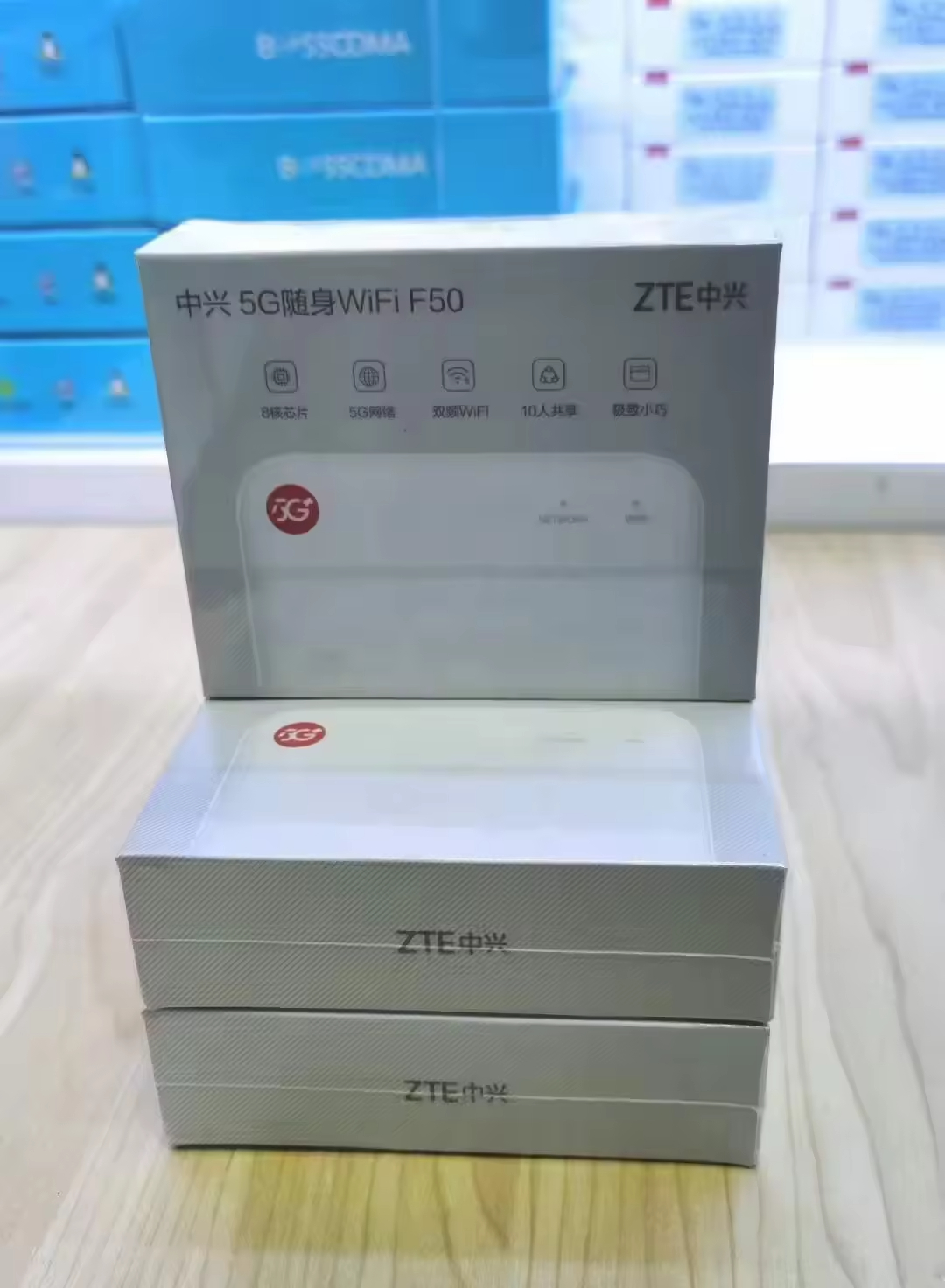 ZTE F50 5G Router Pocket 1.6Gbps SA/NSA 5G Mobile Hotspot / ZTE 5G Mobile Wi-Fi Router F50 WiFi Battery Free USB Plug & Play Pocket Hotspot - Image 7