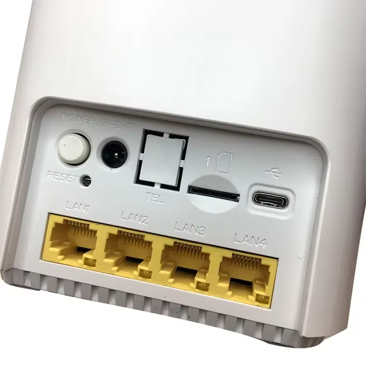 Jenet 5G Home Gateway X21 Dual Band WiFi6 Gigabit Ports Plug & Play 6GHz NSA+SA Mesh Wifi Repeater Extender Wireless Router With SIM Card Gigabit Router X21 5G CPE Indoor Router - Image 5