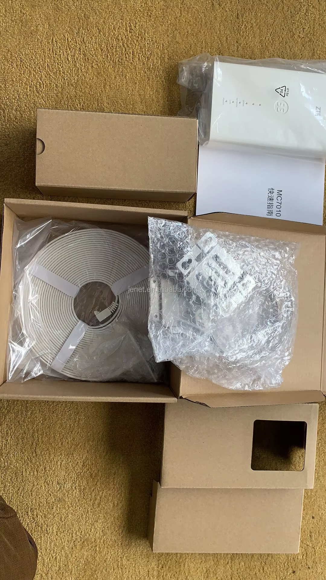 ZTE MC7010 Wifi 5G Router Outdoor CPE High Gain Signal Booster IP65 Waterproof 2.5G PoE Port ater Resistance and High Temperature - Image 10