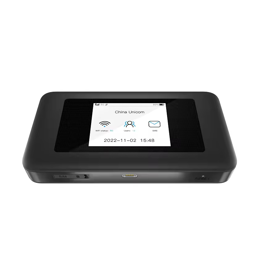 5G eSIM Mobile Hotspot Digital eSIM Physical SIM Support 5000mAh Battery OEM Universal US EU Version 5G Pocket Router SIM Slot Unlocked IMEI