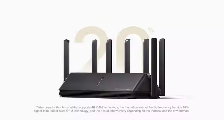AX6000 Mesh WiFi System 8 Stream Dual Band Gigabit Ports Whole Home Coverage 6000Mbs Mesh Repeater External Signal Network Amplifier WI-FI 5g Wireless Router - Image 3